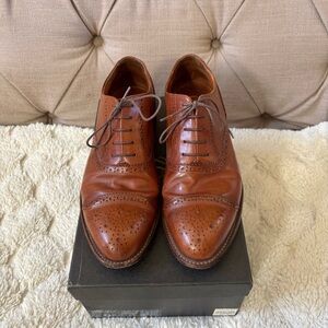 J. Crew Tan Leather Men's Derbys